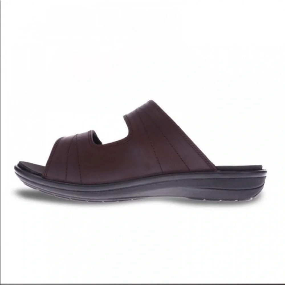 Revere Durban Casual Sandals Brown Whiskey Leather Size 13 size 46